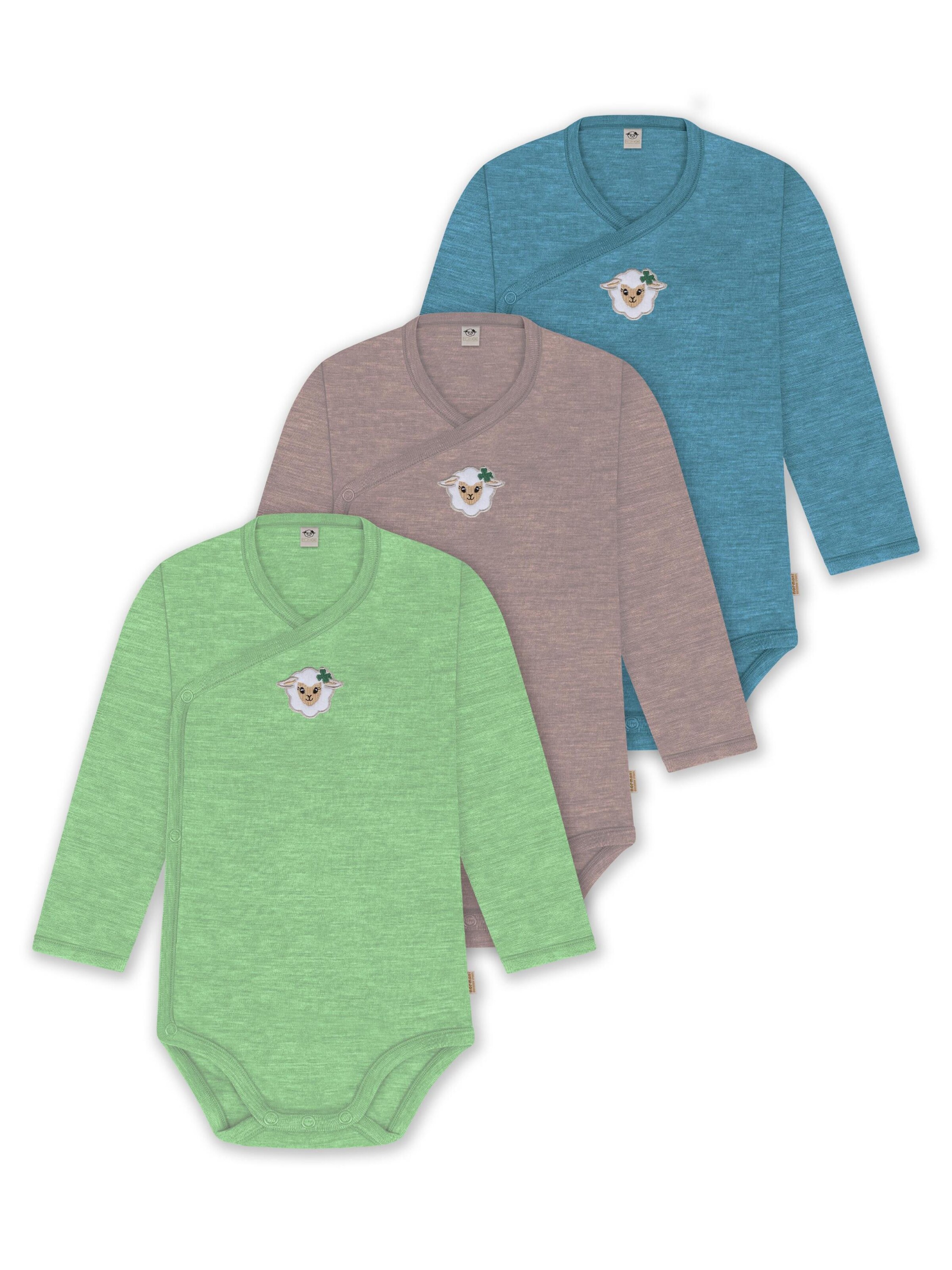 Barboteuse / body normani en bleu : devant