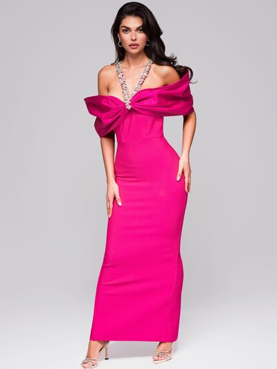 Ombre Abendkleid‌‌‌‌‌‌ in 36 in fuchsia, Produktansicht