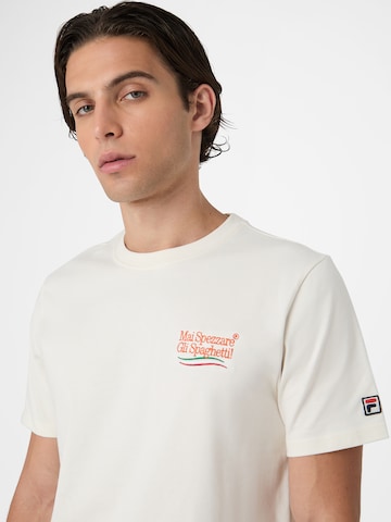 FILA Shirt 'Navigli Pasta' in White