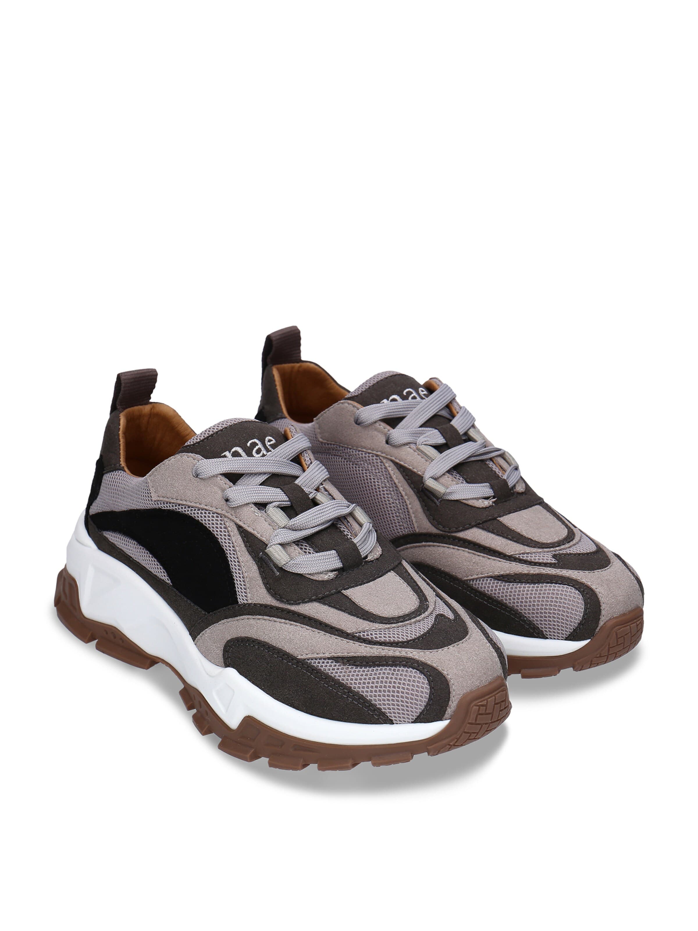 nae Vegan Shoes Sneakersy niskie 'Hanoi' w kolorze szary