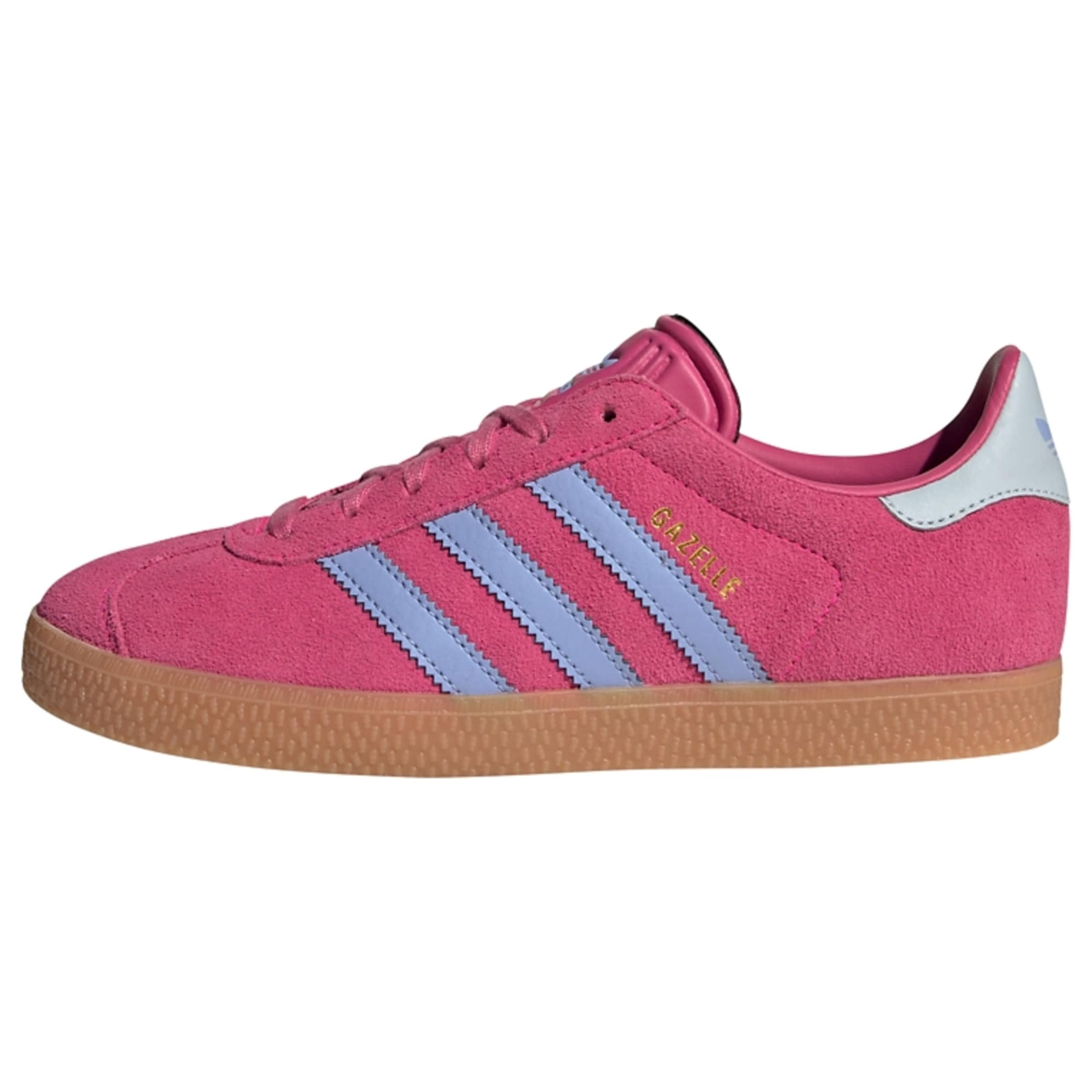 Baskets 'Gazelle' ADIDAS ORIGINALS en rose : devant
