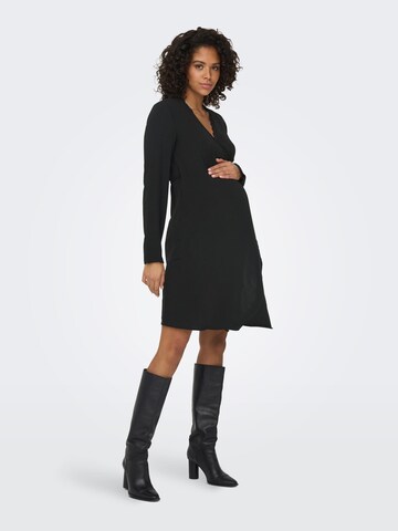 Only Maternity Kleid 'Mette' in Schwarz