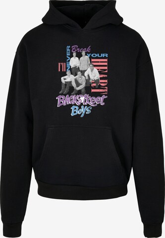 Sweat-shirt 'Backstreet Boys - INBYH' Merchcode en noir : devant