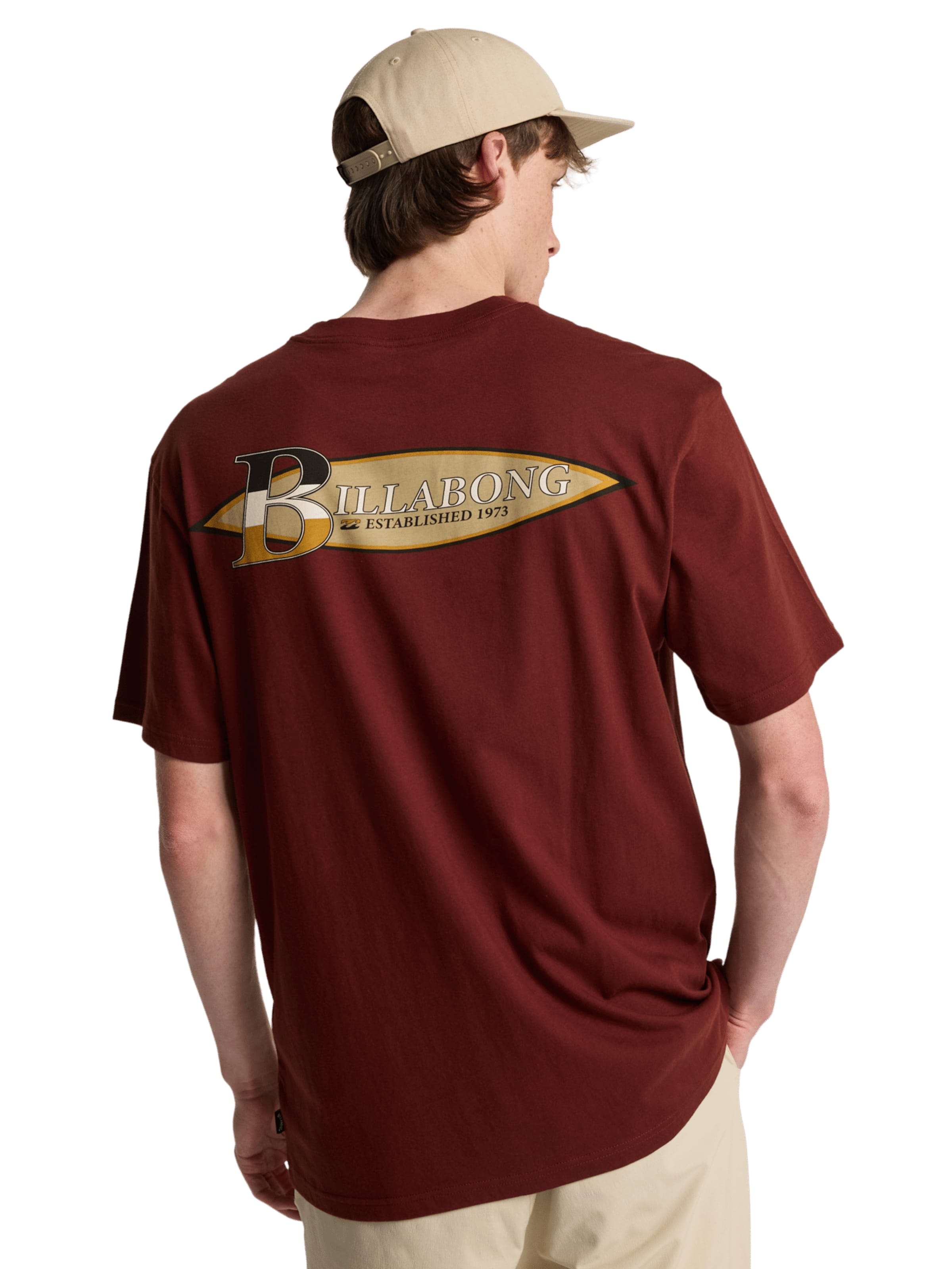 BILLABONG Shirt 'Runner Up' in Red
