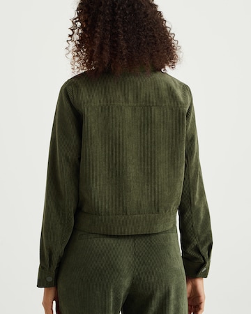 WE Fashion Демисезонная куртка в Зеленый