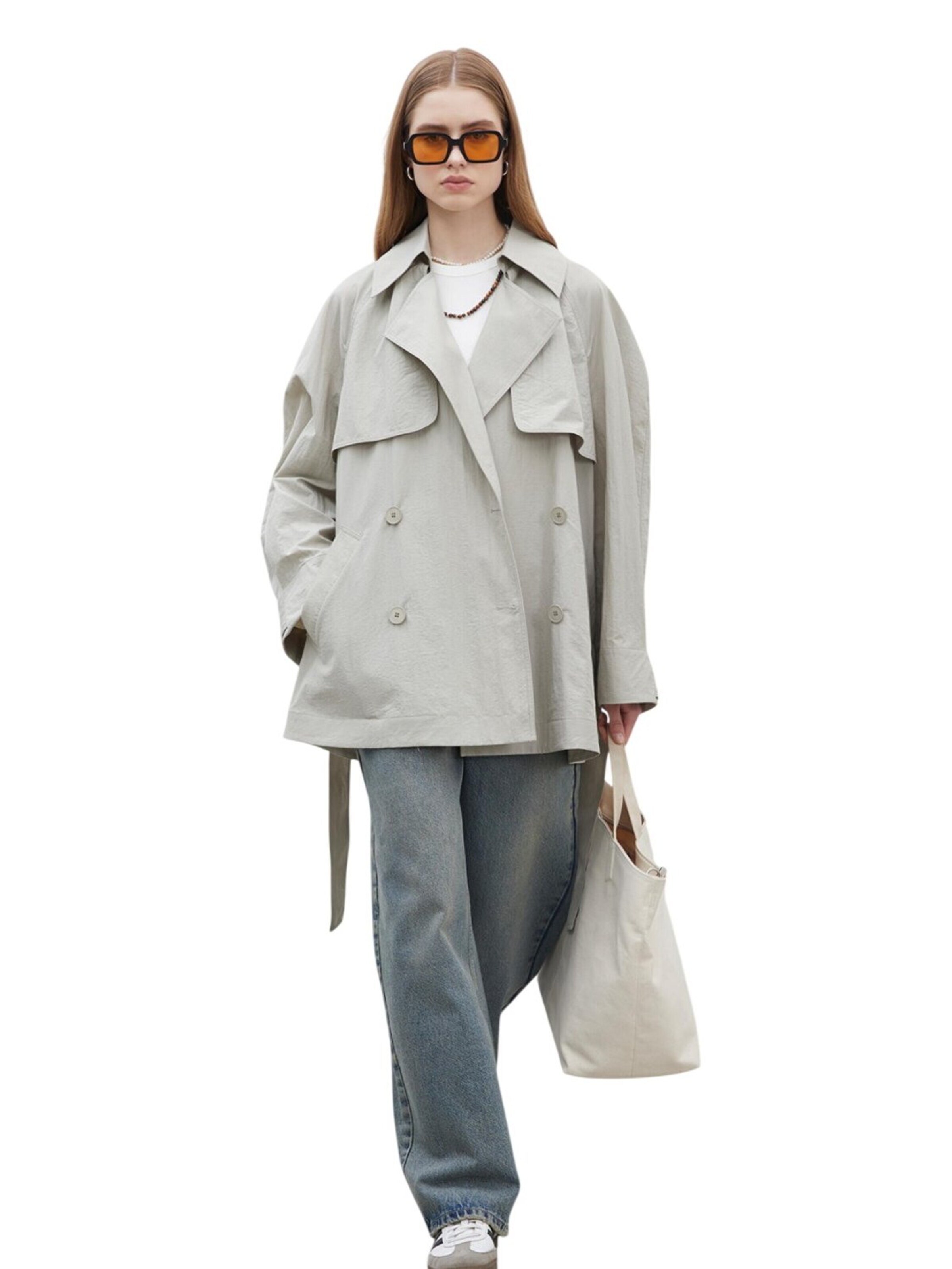 MANUKA Winter Jacket in Green: front