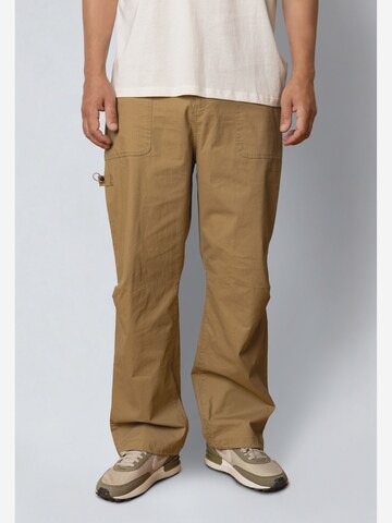 Fat Moose Regular Trousers 'Malone' in Brown: front