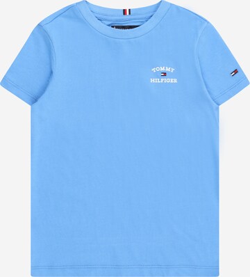 T-Shirt TOMMY HILFIGER en bleu : devant