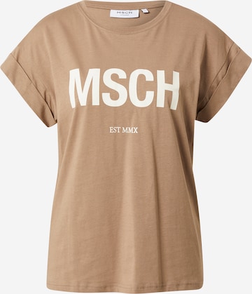 MSCH COPENHAGEN Shirt 'Alva' in Brown: front