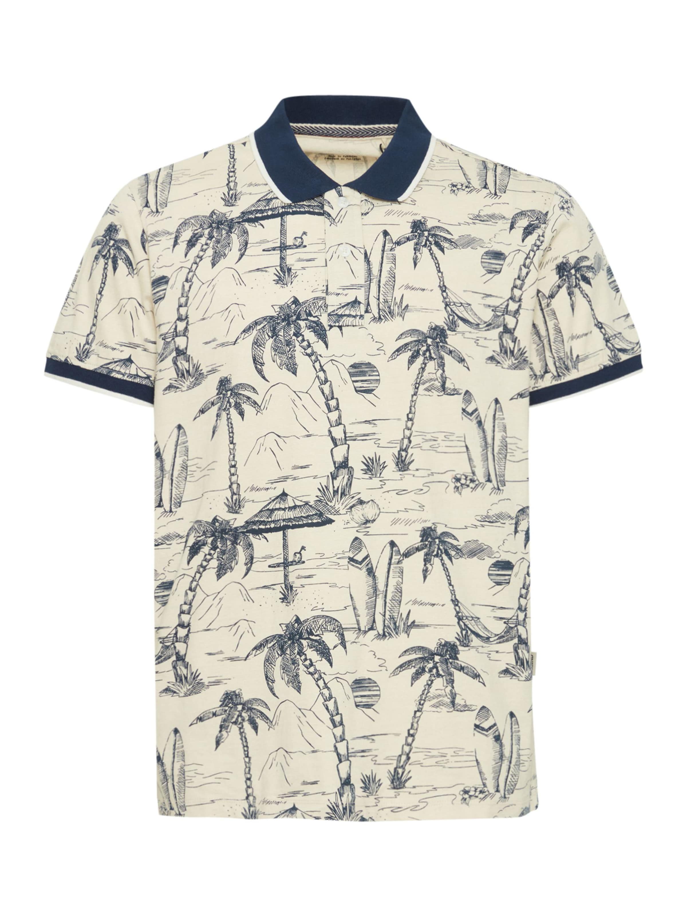 BLEND - Camiseta en beige: frente