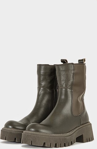 INUOVO Chelsea Boots in Brown