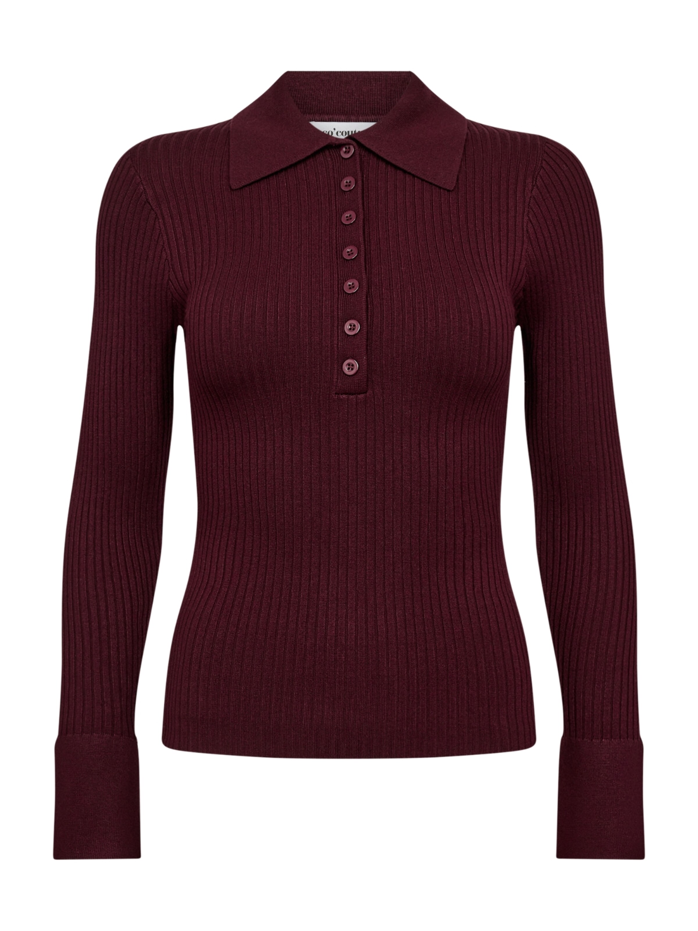 Pullover 'Bonny' di co'couture in rosso: frontale