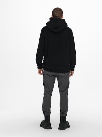 Only & Sons Sweatshirt 'ONSRemy' in Schwarz