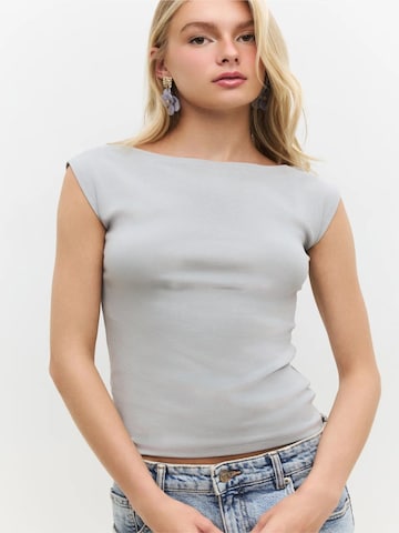 No Matter What Shirt in Grau: Vorderseite