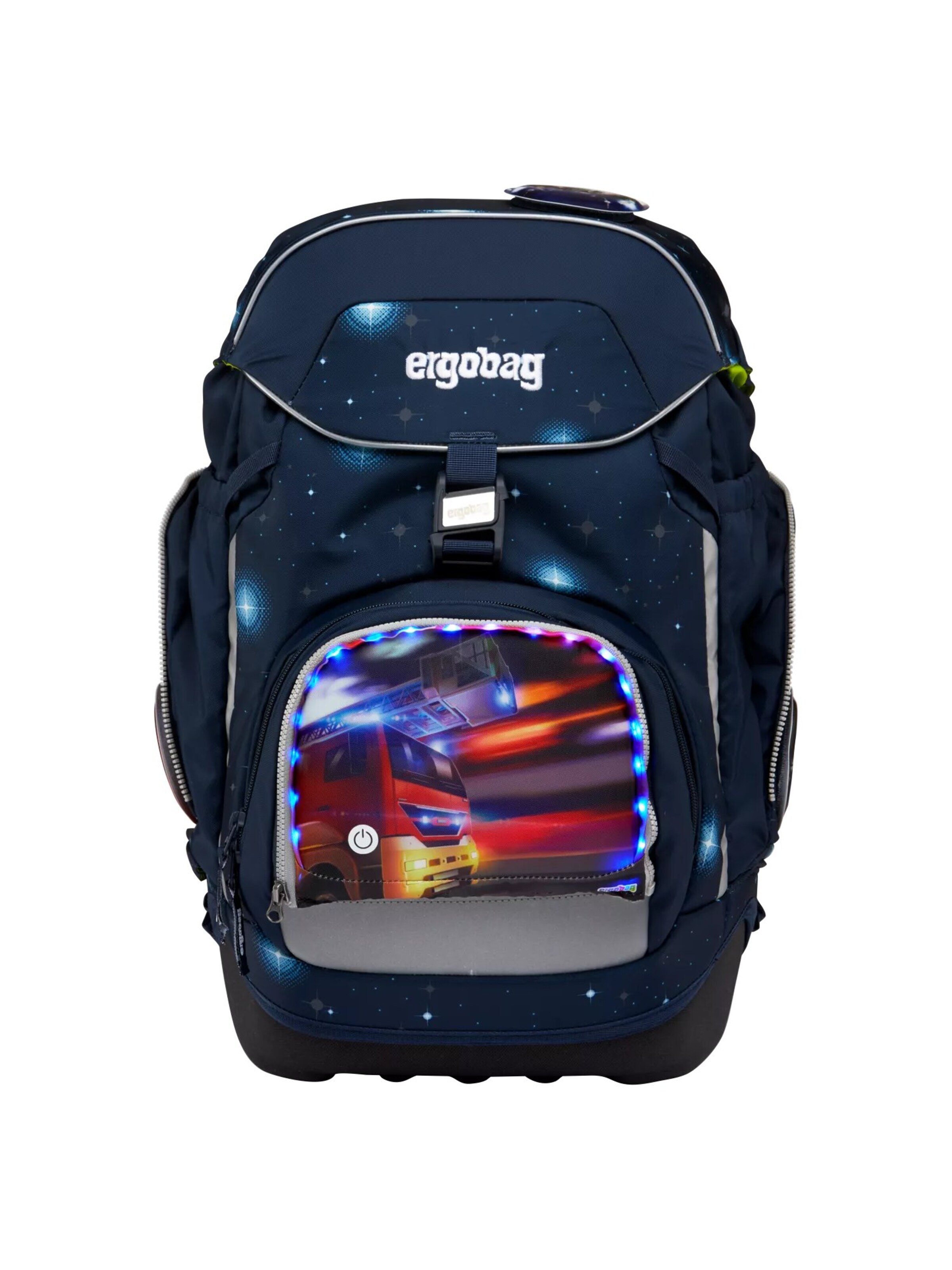 ergobag Bag 'LED Zippie LED Zippie' in Red