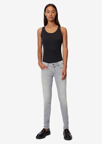 Marc O'Polo Skinny Jeans 'Skara' in Grijs