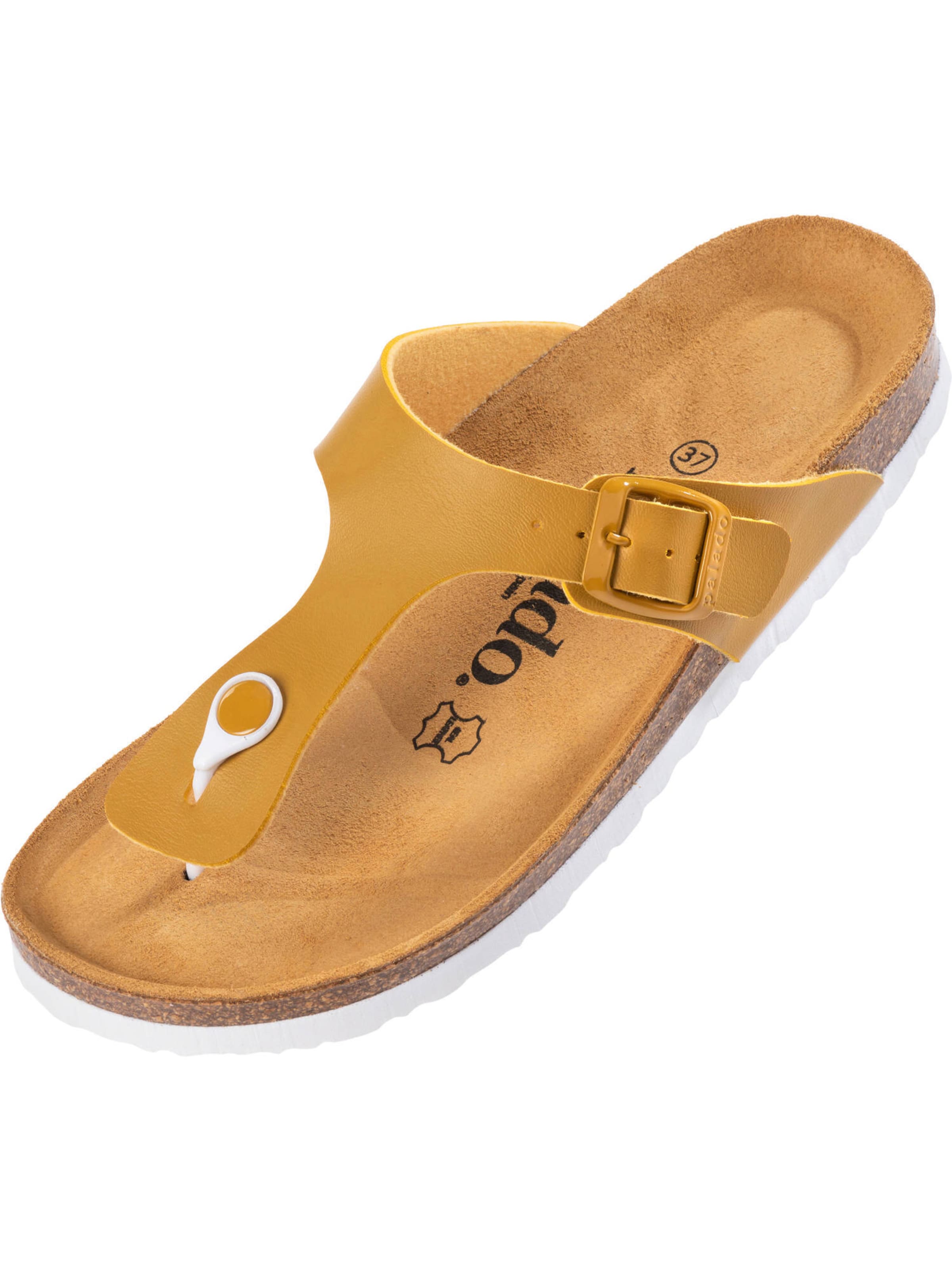 Palado Σαγιονάρες διχαλωτές 'Kos' σε καφέ: μπροστά