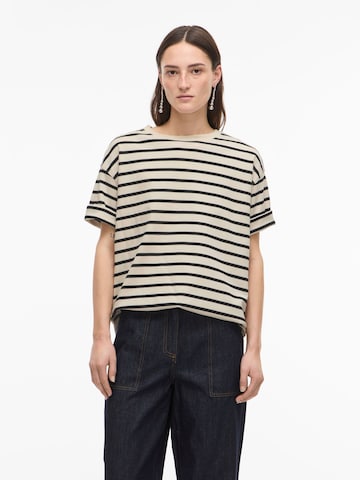 ROUGE EDIT Oversized Shirt in Grey: front
