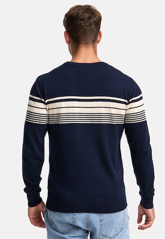 INDICODE JEANS Trui 'League' in Blauw
