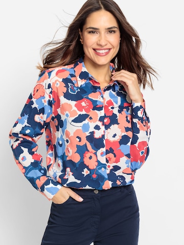 Olsen Blouse in Gemengde kleuren: voorkant