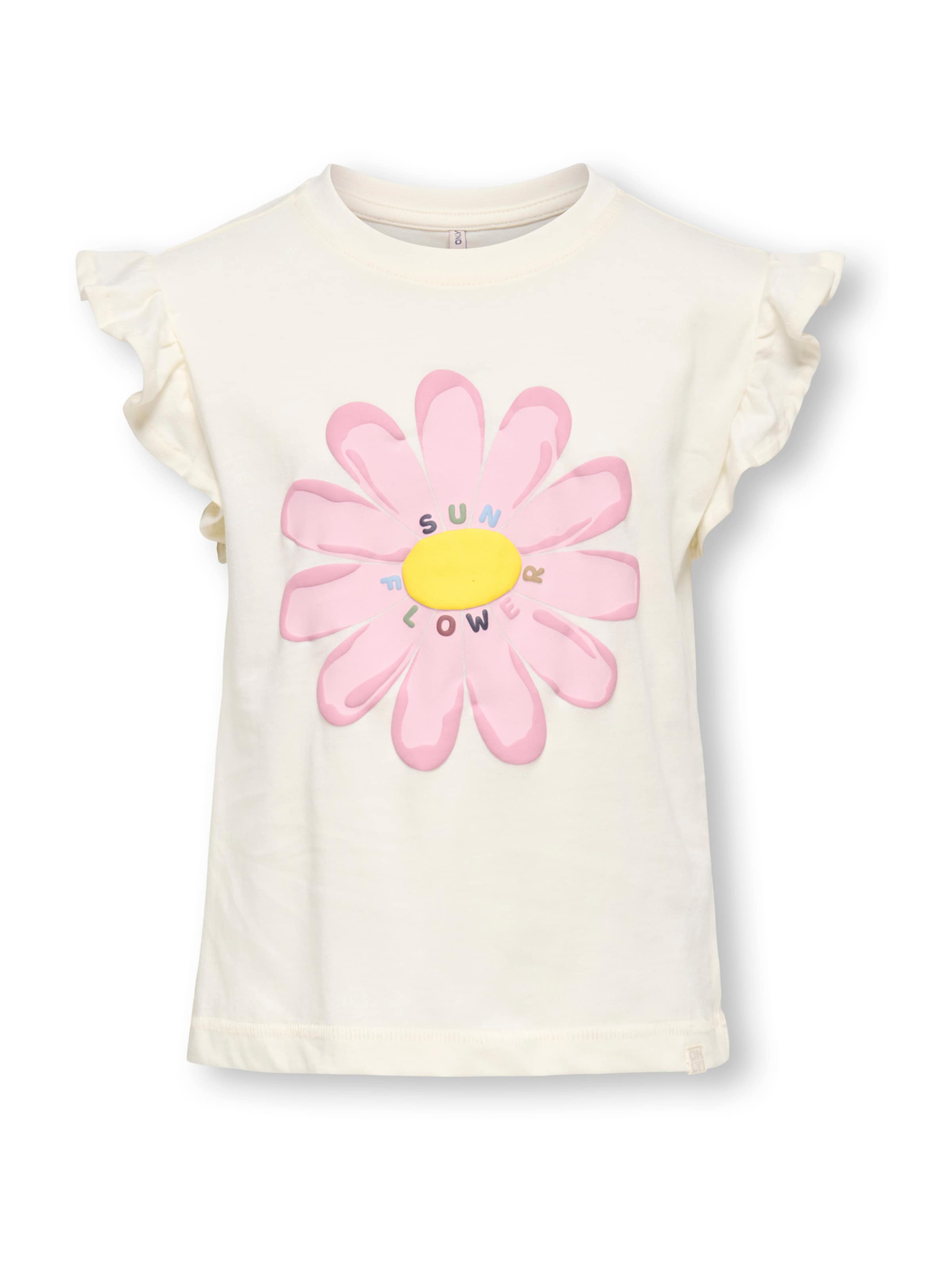 Only Mini Shirt 'KMGRUTH' in Beige: front