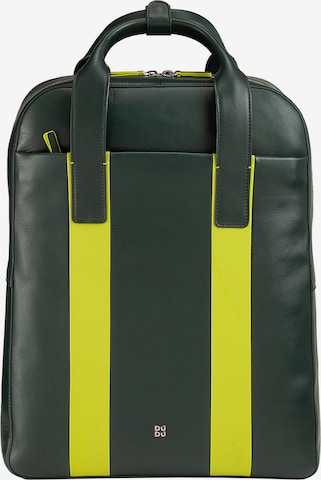 DuDu Backpack in Green: front