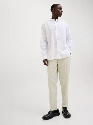 JACK & JONES - regular Pantalón de pinzas 'JPSTAce Leo' en beige