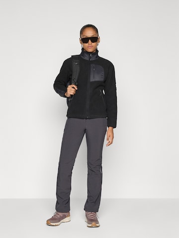 Veste en polaire fonctionnelle 'MILLSTADT' ICEPEAK en noir