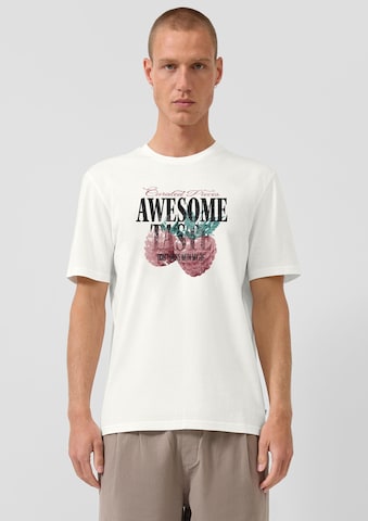 QS T-Shirt in Beige: Vorderseite