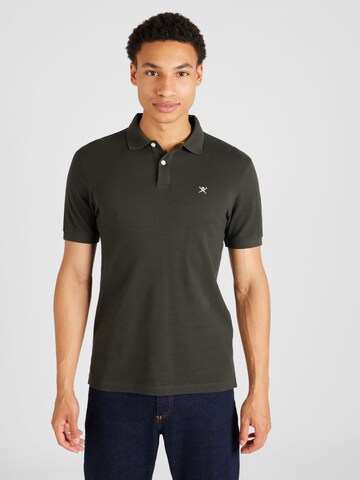 Hackett London Poloshirt 'Classic' in Braun: predná strana