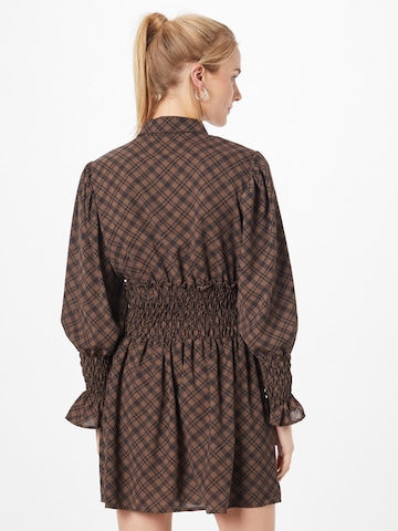 AX Paris Shirt Dress in Brown