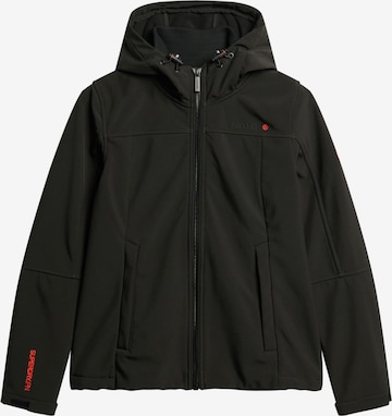 Superdry Functionele jas 'Classic' in Zwart: voorkant