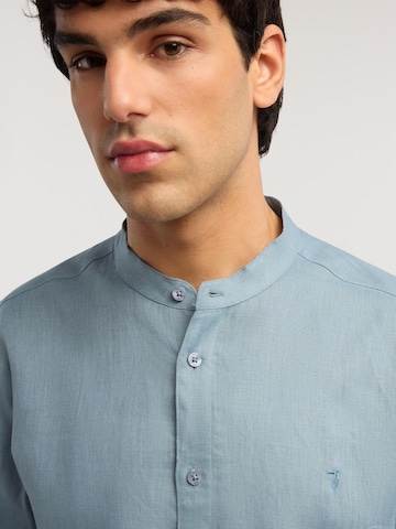 Coupe regular Chemise Trussardi en bleu