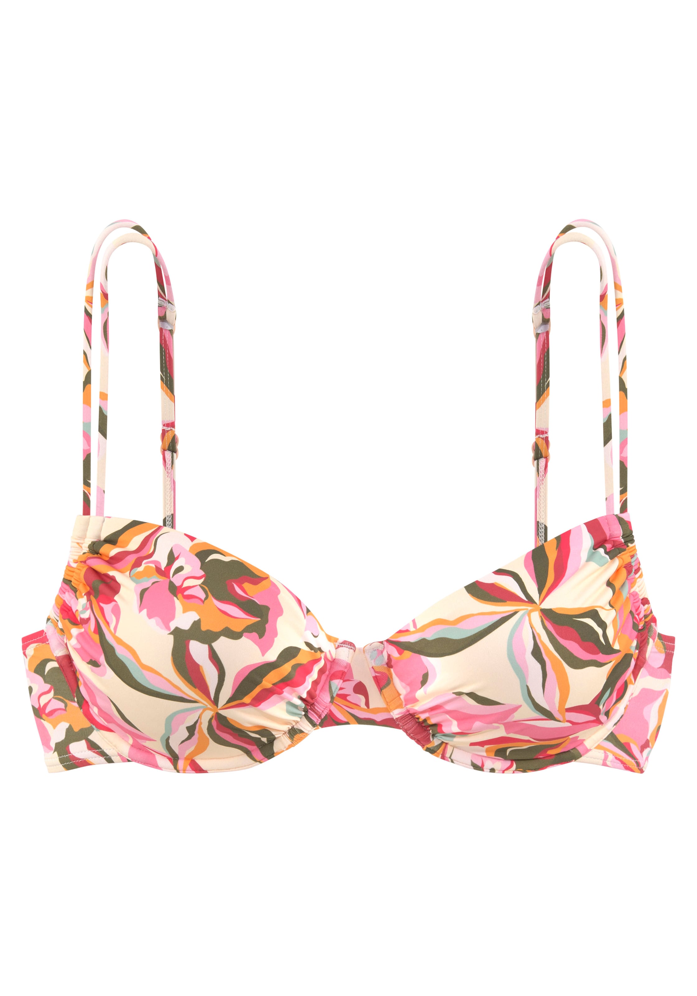 s.Oliver Μπαλκονέ Τοπ μπικίνι σε μπεζ: μπροστά