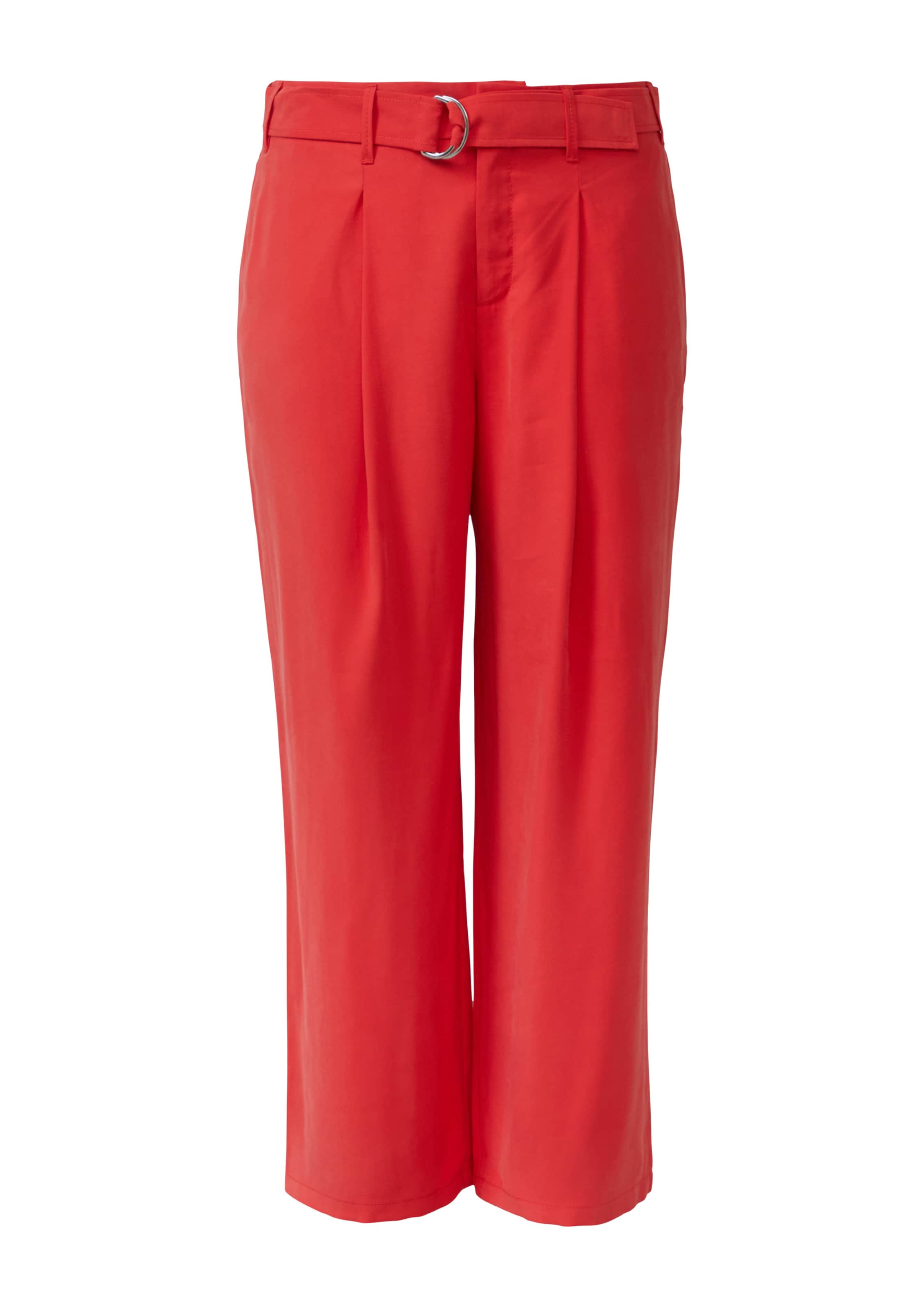 s.Oliver Pantalon à pince en rouge, Vue avec produit
