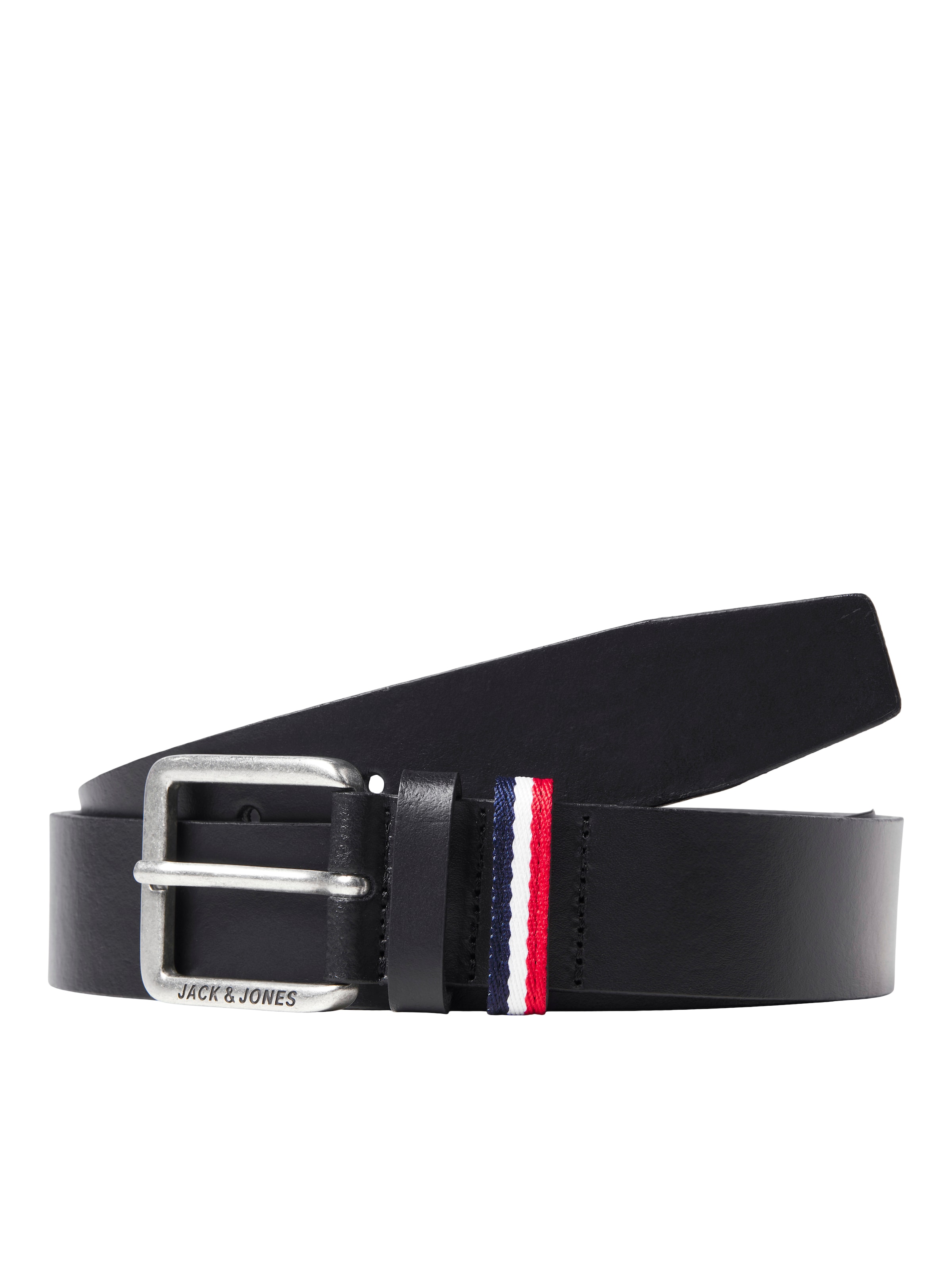 JACK & JONES Belt 'Espo' in Black: front