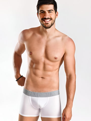 Boxers 'COTTON MAX Boxershorts Men 5er Pack' Maxte en blanc : devant