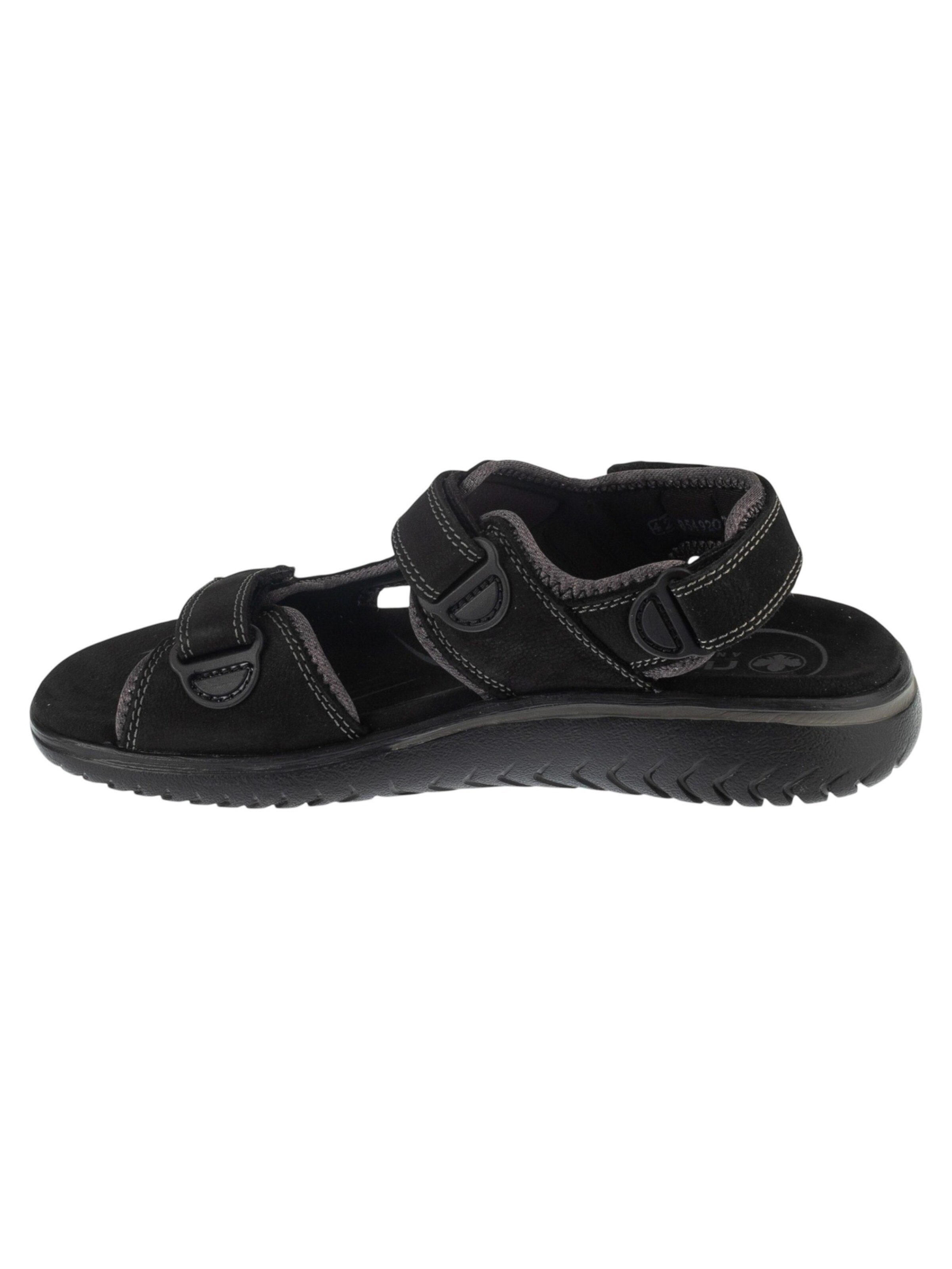 Rieker Hiking Sandals in Black