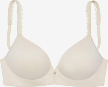 LASCANA T-shirt Bra in Beige: front