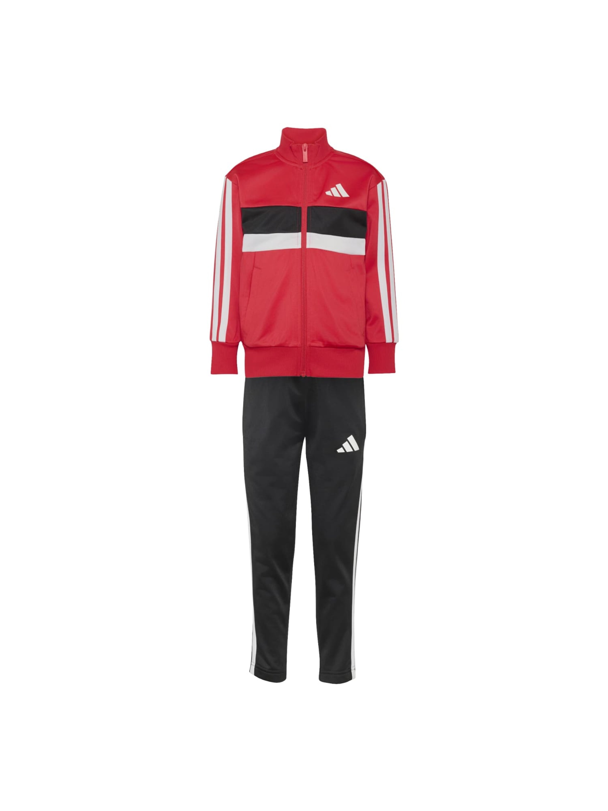 ADIDAS SPORTSWEAR Strój treningowy 'Seasonal Essentials Tiberio' w kolorze czerwony: przód