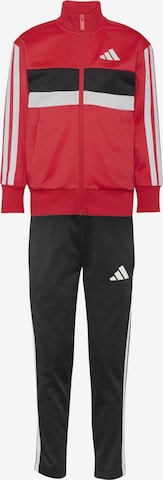 ADIDAS SPORTSWEAR Strój treningowy 'Seasonal Essentials Tiberio' w kolorze czerwony: przód