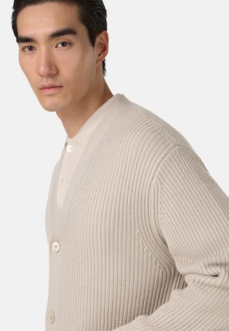 Boggi Milano Knit cardigan in Beige
