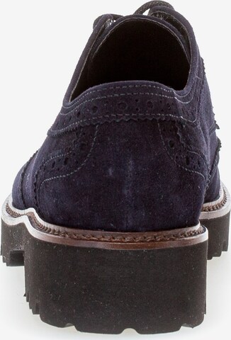 GABOR Lace-Up Shoes in Blue