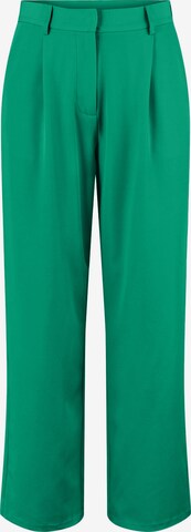 Pantalon à pince PIECES en vert : devant