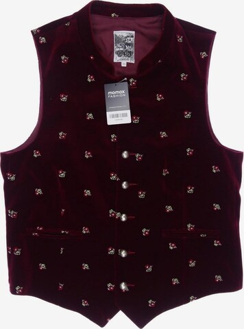 COUNTRY LINE Vest in M-L in Red: front