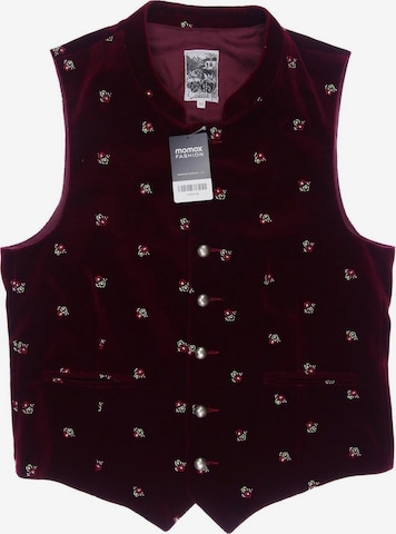 COUNTRY LINE Vest in M-L in Red: front