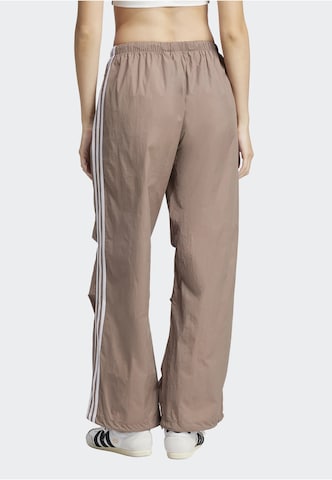 Wide leg Pantaloni de la ADIDAS ORIGINALS pe maro