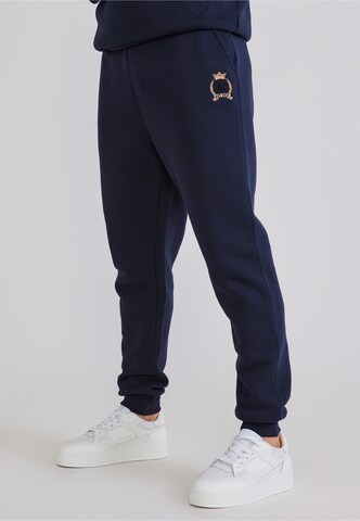 SikSilk Tapered Broek 'Essentials' in Blauw