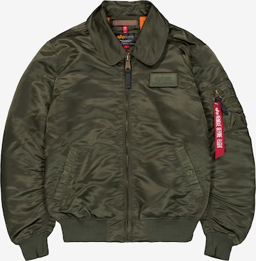 žalia ALPHA INDUSTRIES Demisezoninė striukė 'Flying Tigers': priekis