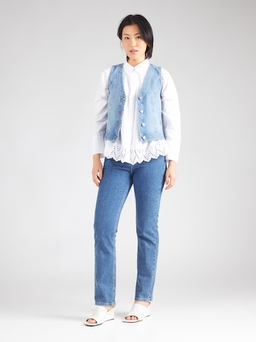 ONLY Blouse 'ONLGRACES TULUM' in Wit